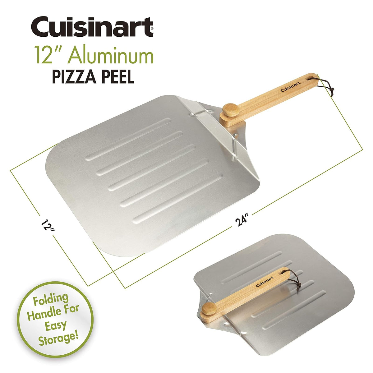 Cuisinart CPP-612 - Pelador para pizza (aluminio, 30,5 cm)