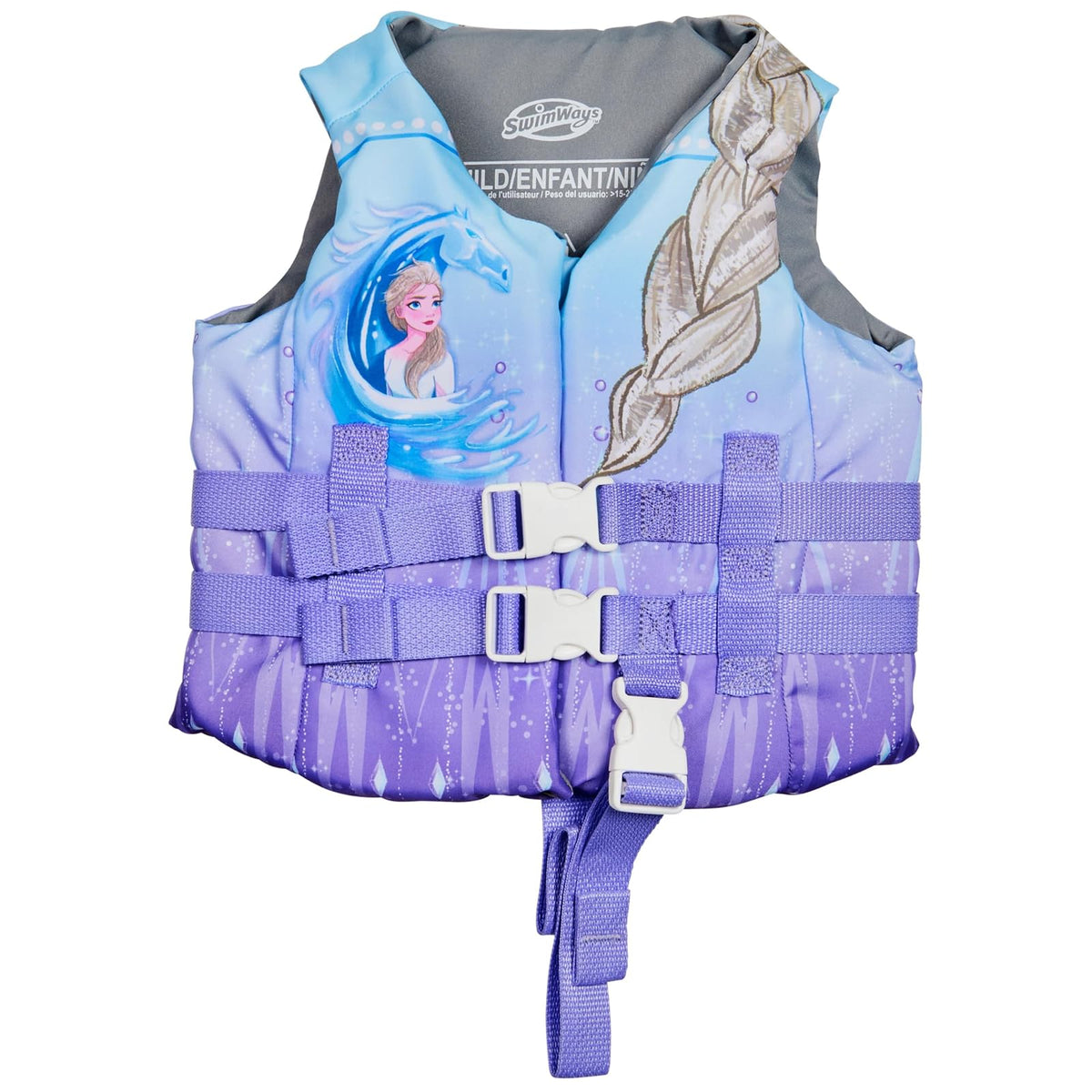 SwimWays Disney Princess Swim Trainer Life Jacket