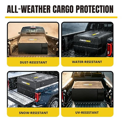 MaxxHaul 50130 Bolsa Carga Resistente Agua Camión/SUV/Camioneta 50x40x22 Negro