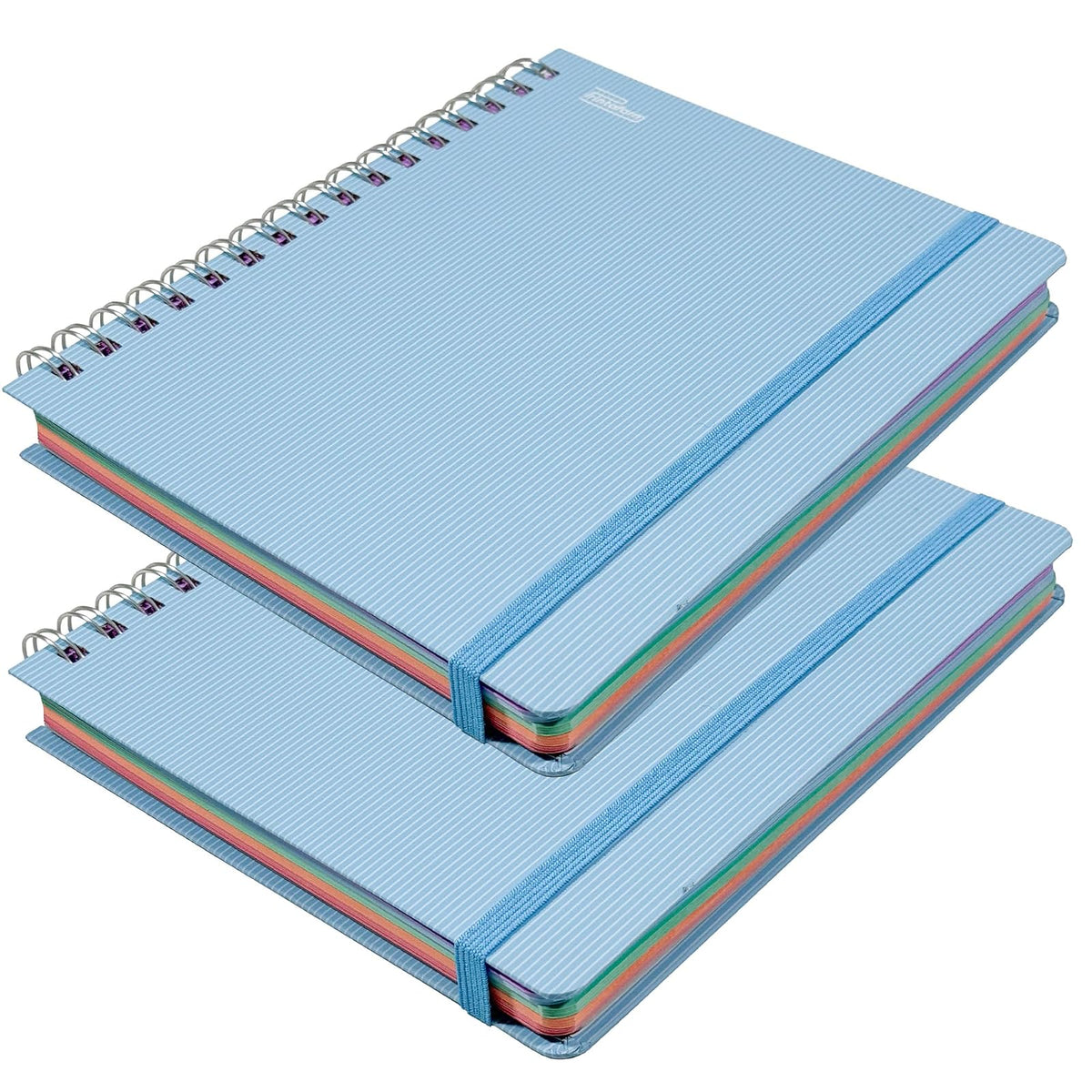 Printaform Libreta Forma Francesa Universitaria, 200 Hojas, 2 Piezas - Cuadro Chico - Cielo
