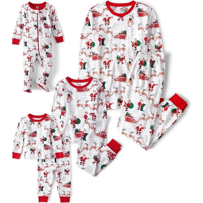 The Children's Place Conjunto de Pijama navideño Festivo a Juego, algodón Juego de Pijama para bebés Unisex