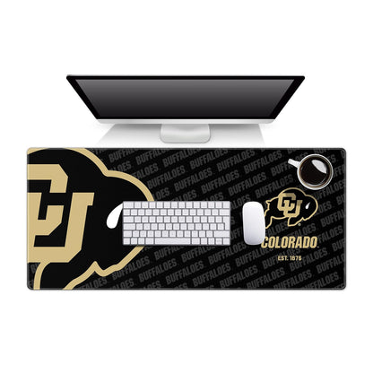 YouTheFan NCAA Florida State Seminoles Logo Series Desk Pad, Team Colors - Colorado Buffaloes