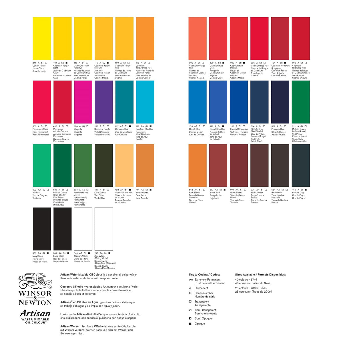 Winsor & Newton OLEO ARTISAN 200ML TITANIUM WHITE