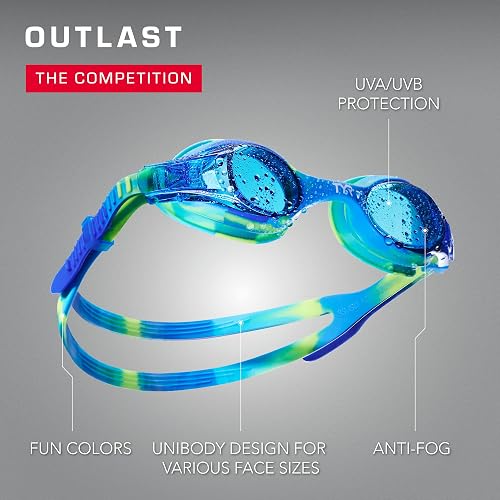 TYR Youth Tie Dye Swimple Goggles