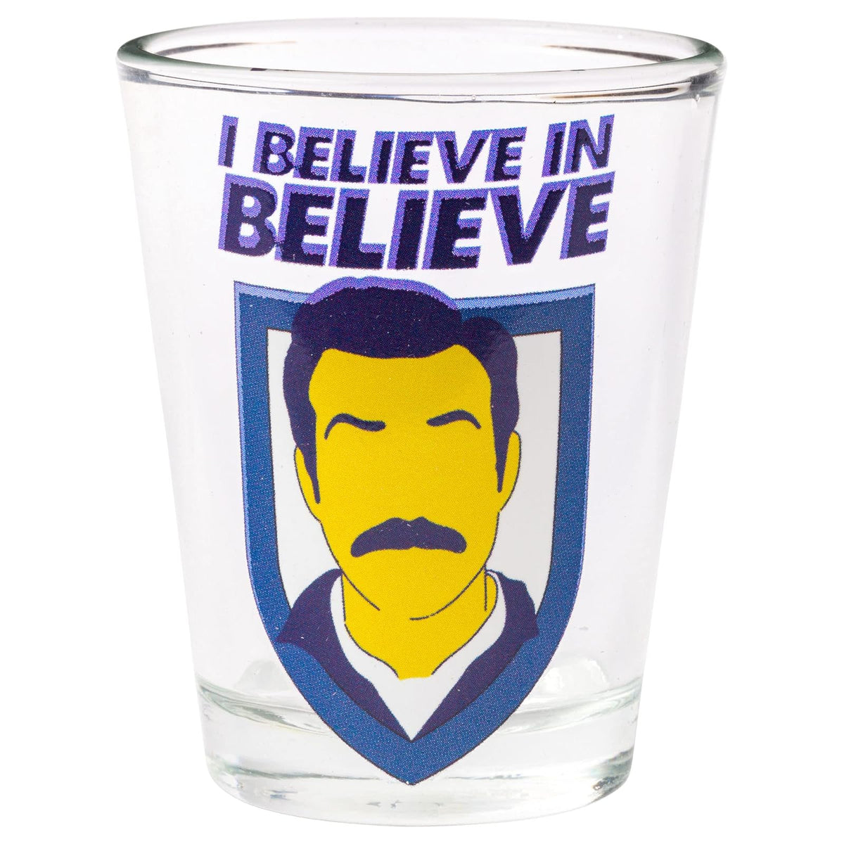 Silver Buffalo Ted Lasso Quotes - Juego de 4 mini vasos de 1.5 onzas