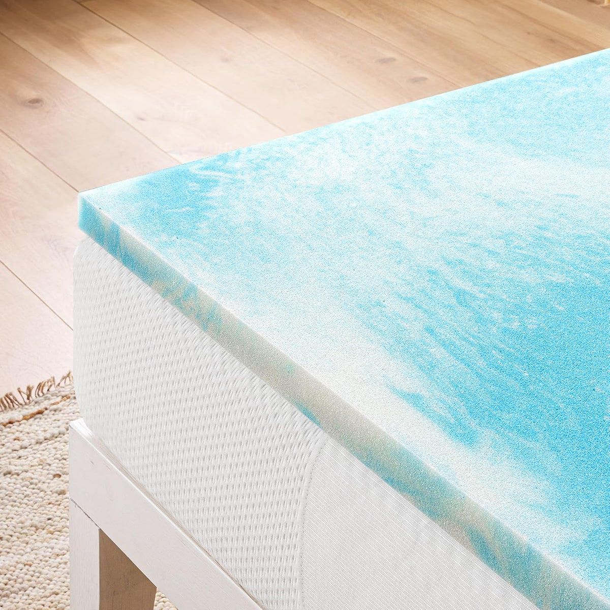 Best Price Mattress - Colchón de Espuma viscoelástica con Flujo de Aire de refrigeración AeroBreeze de 2 Pulgadas, Esencial para recámara, tamaño Queen