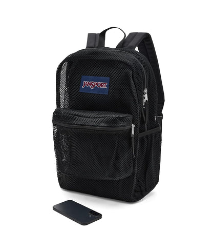 JANSPORT Paquete de malla ecológica Mochila, bolsa de librosUnisex adulto