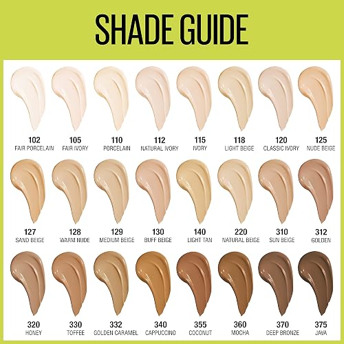 Maybelline Base de Maquillaje Superstay, Full Coverage, 312 Golden Dore, 30 ml