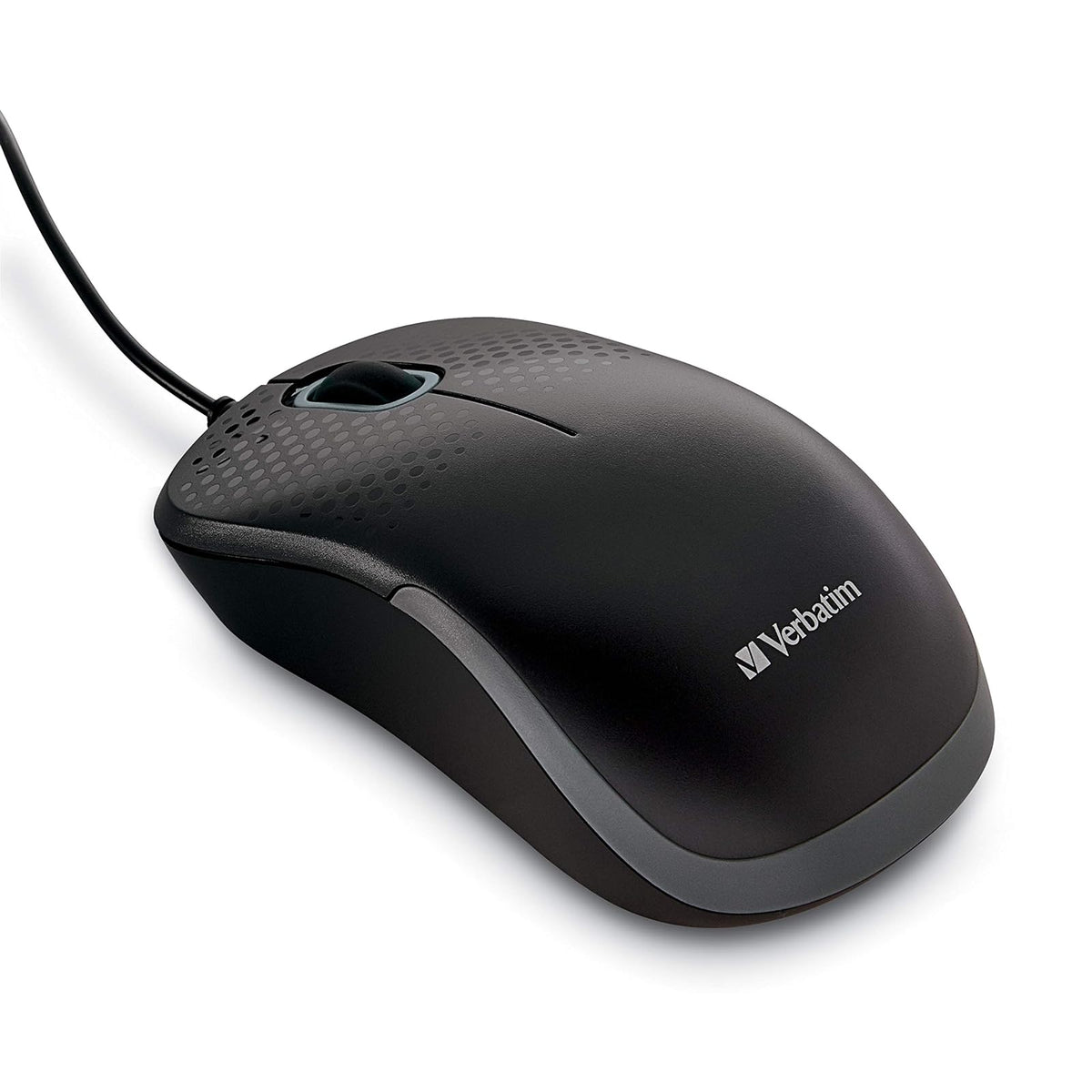 Verbatim Mouse óptico silencioso con Cable - Negro