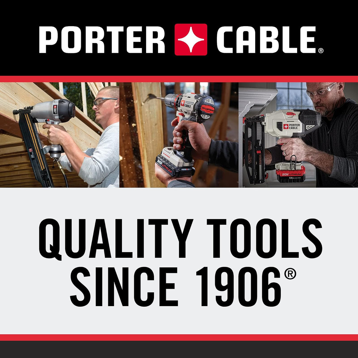 Porter-Cable 20V MAX* Batería de Litio, 4.0-Ah, Paquete de 2 (PCC685LP)