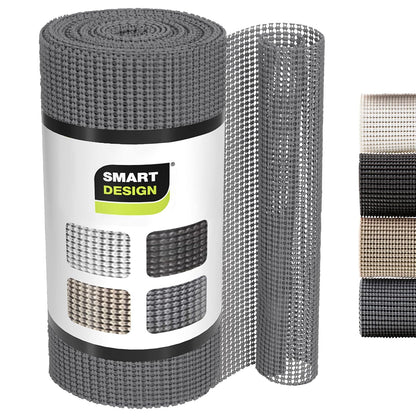 Smart Design Forro de Estante de Agarre clásico, 12 Pulgadas x 20 pies, no Adhesivo, Parte Inferior de Agarre Fuerte, cajón de Cocina fácil de Limpiar, Armario, Cubierta Protectora de aparador