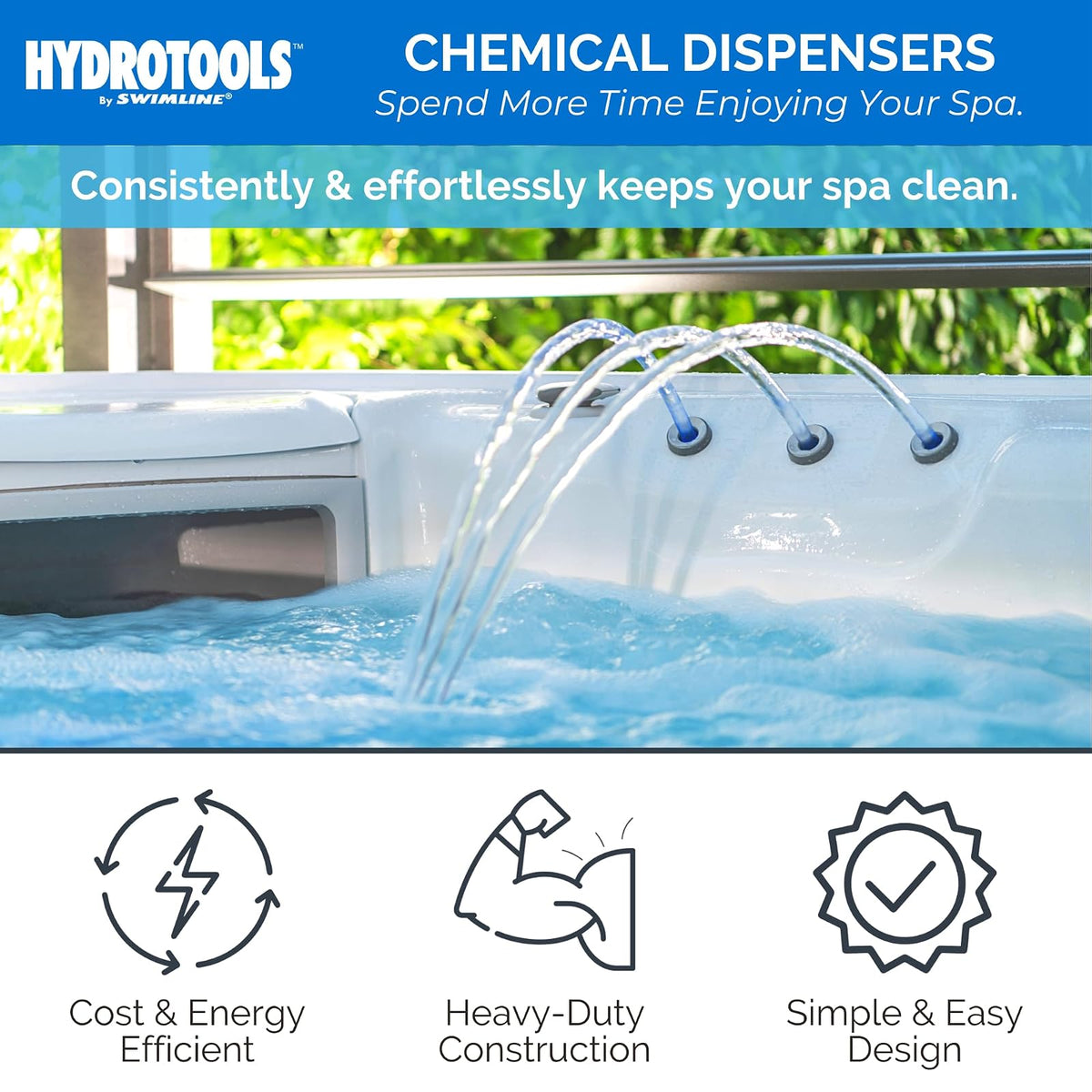Swimline Hydro Tools 8715 - Dispensador de Productos químicos