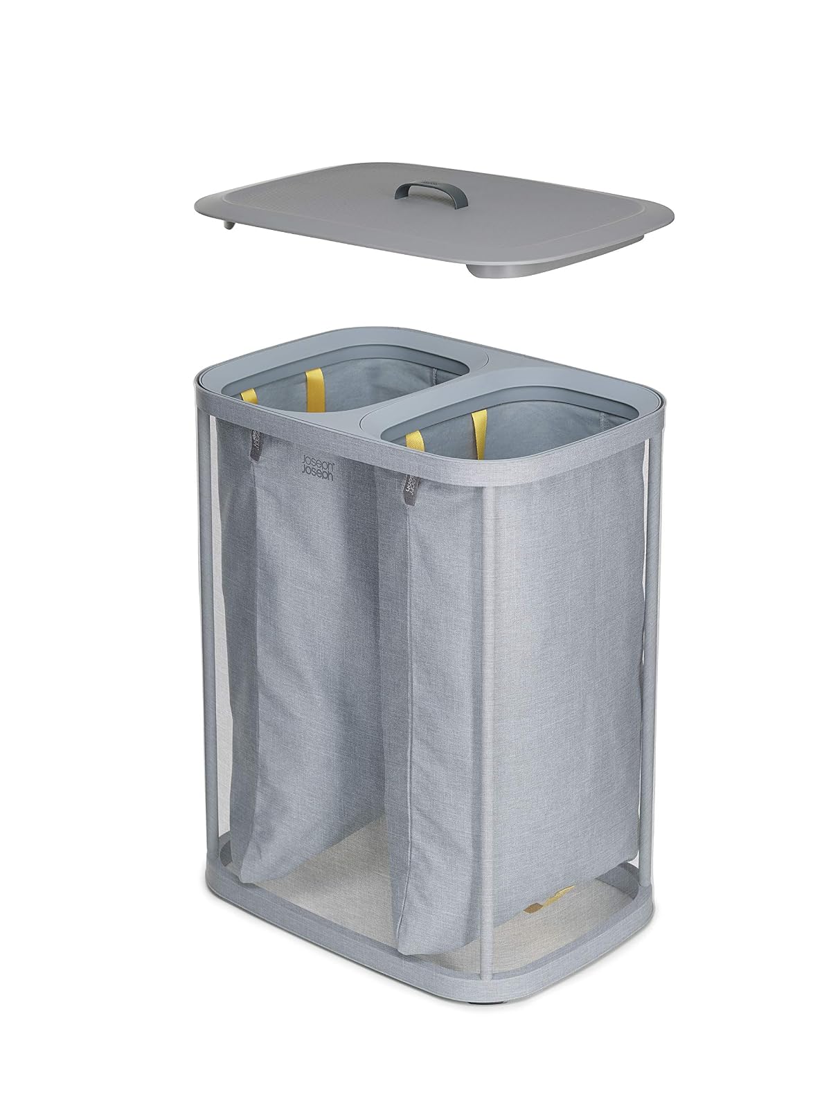 Joseph Joseph Tota - Canasta separadora de ropa (90 litros), color gris