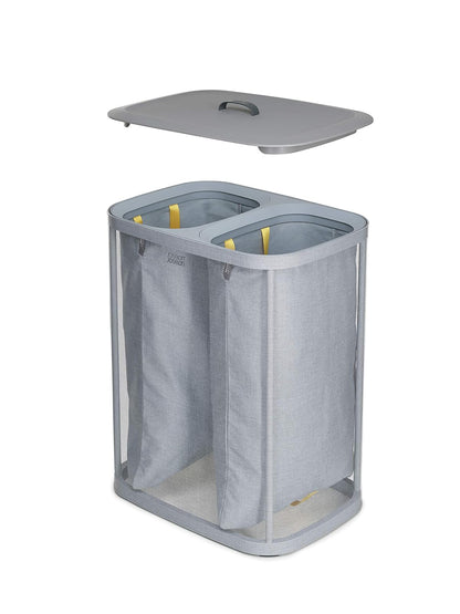Joseph Joseph Tota - Canasta separadora de ropa (90 litros), color gris