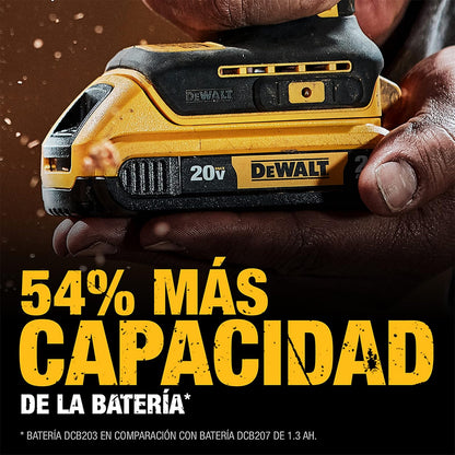 DEWALT Taladro Atornillador 1/2" 20V con Caja de Herramientas, DCD7771D2 | Taladro Atornillador de 1/2" (13mm), Incluye Caja para Herramientas, 20V