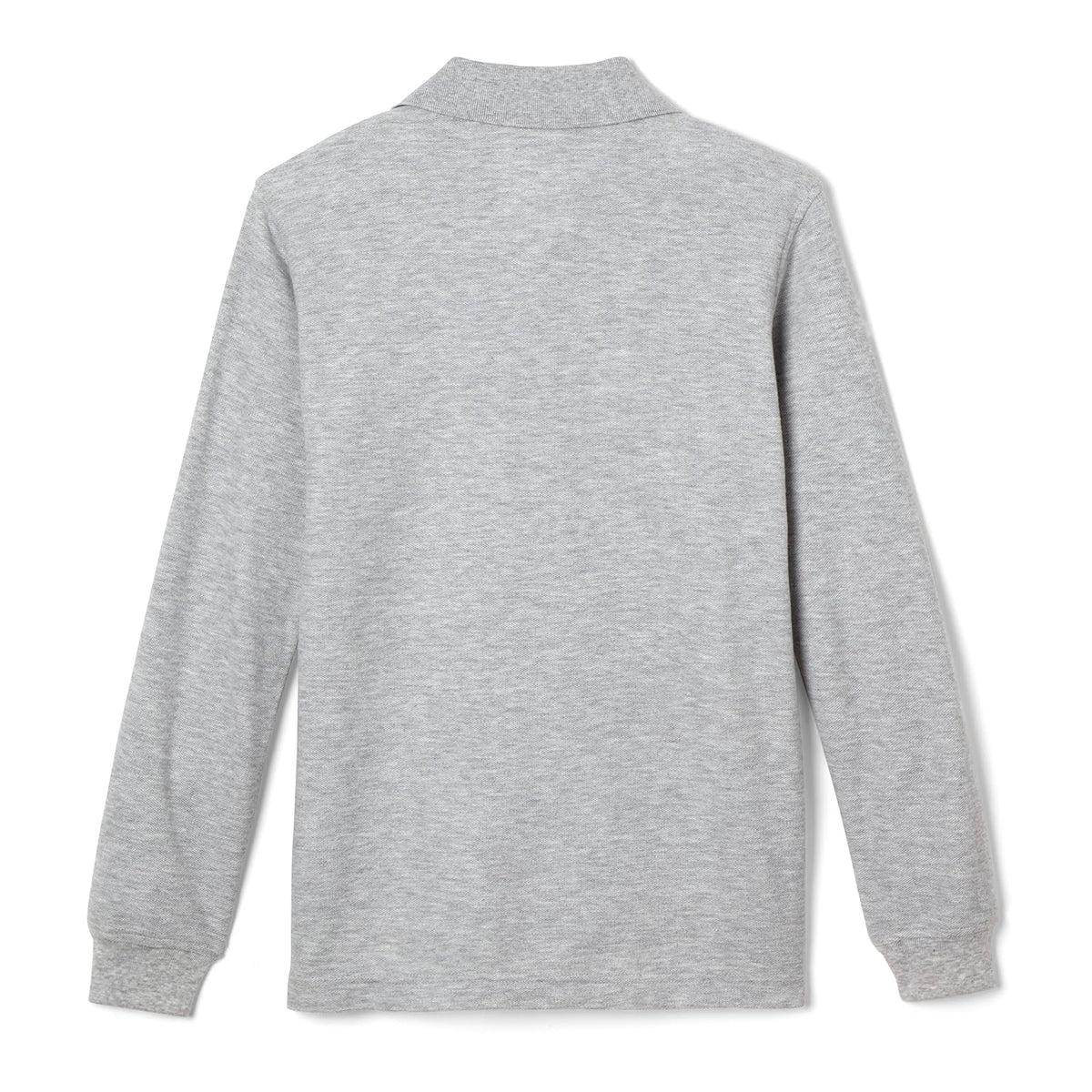 French Toast Long Sleeve Pique Polo Shirt (Standard & Husky) Camisa de Polo para Niños