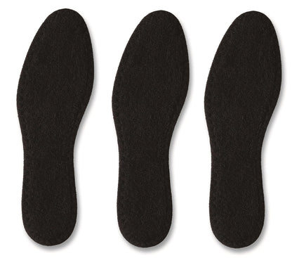Pedag Pedag Summer Washable Pure Cotton Terry Barefoot Insole, Black, Us 5l/ Eu 35, (pack Of 3), 5.7 Ounce