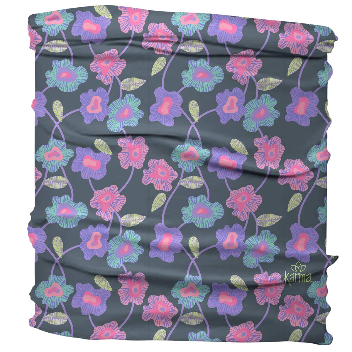 Karma Regalos Mitad Headband, Gris Amapolas