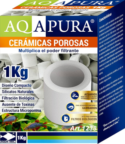 Aqapura 1238 Canutillos Ceramica 1 Kg