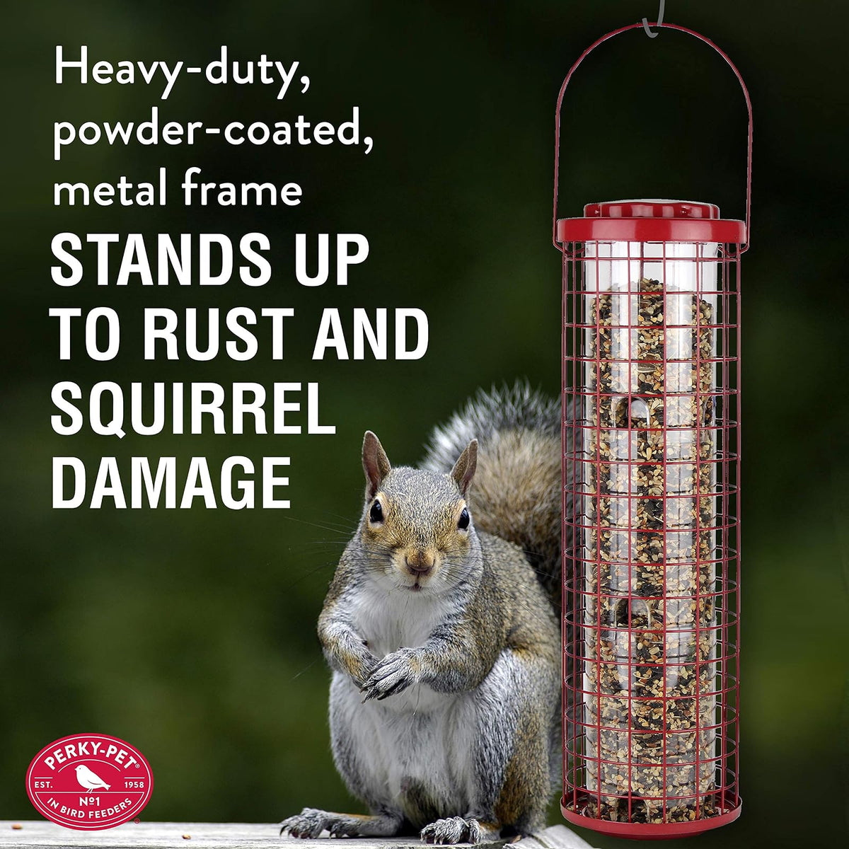Perky-Pet 102 1.8 kg Resistente a Ardillas fácil alimentador