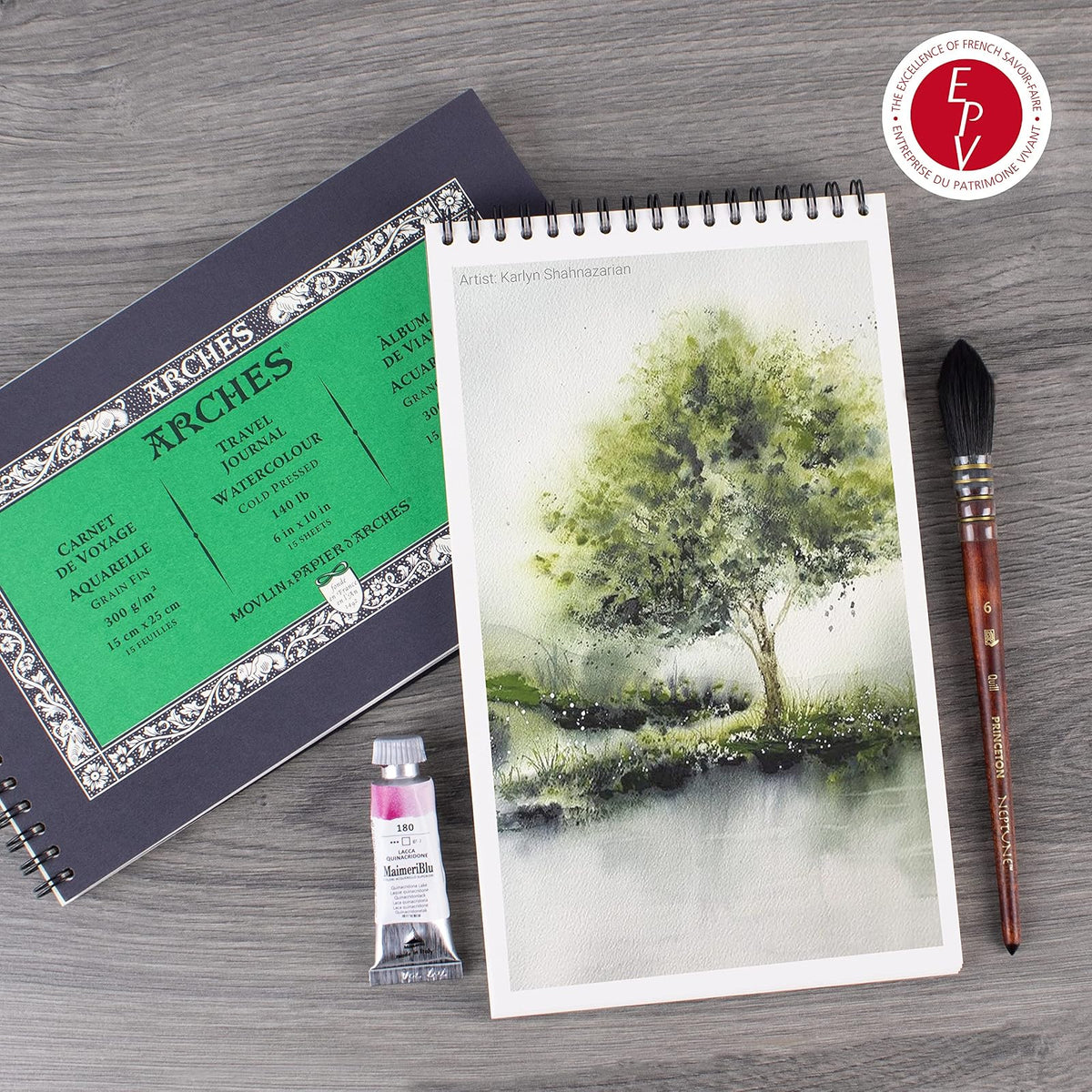 ARCHES® Aquarelle - Almohadilla de viaje