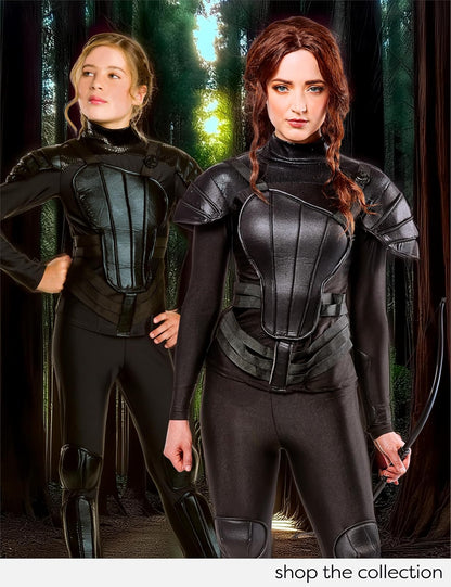 Rubie's Costume Co Women's The Hunger Games Deluxe Katniss Costume, Multi, Medium