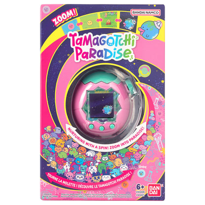 TAMAGOTCHI Paradise Tierra Mascota Electrónica Virtual a Color + 50,000 Personajes para Niños Juguete Interactivo Original