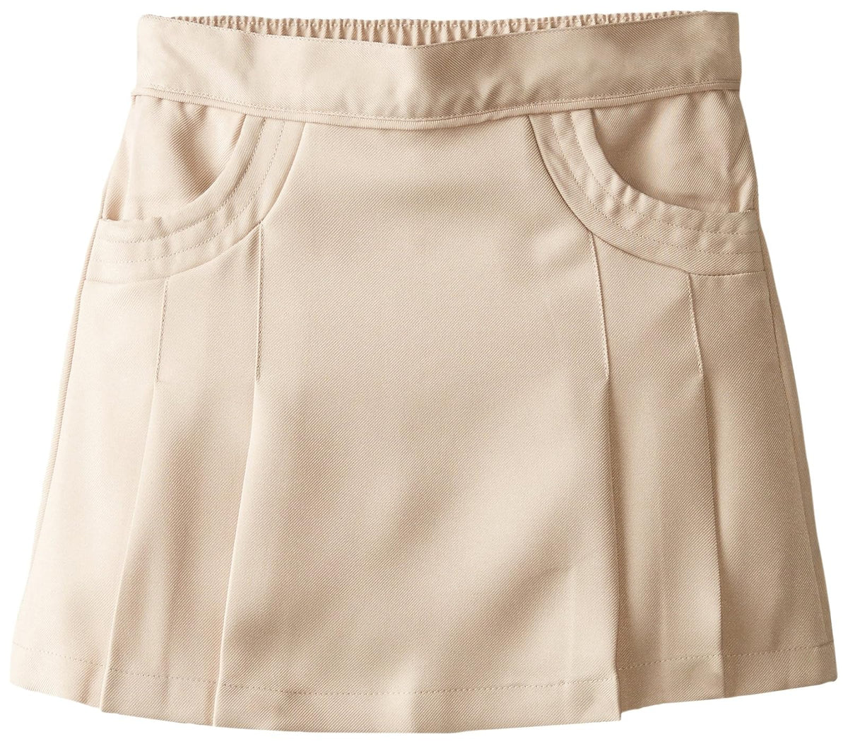 Nautica Falda Pantalón Plisada con Bolsillos para Niña - Niñas pequeñas - 5 - Caqui
