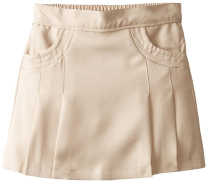 Nautica Falda Pantalón Plisada con Bolsillos para Niña - Niñas pequeñas - 5 - Caqui