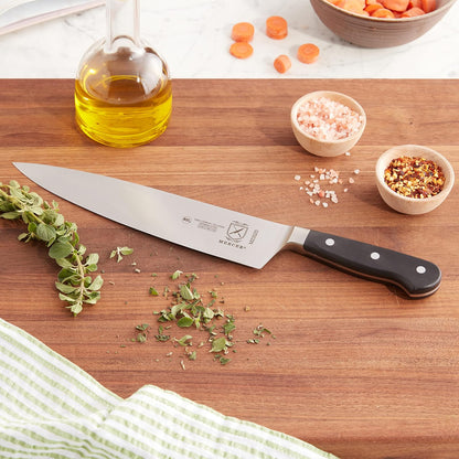 Mercer Culinary Renaissance Cuchillo de chef forjado, con remaches, 9" (23 cm)