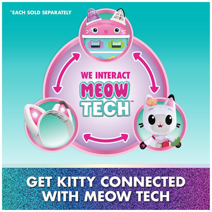 Gabby's Dollhouse: The Movie, Meow-Mazing Orejas interactivas, diadema con luces, sonidos y 3 modos de juego, juguetes para niños para niñas y niños a partir de 3 años