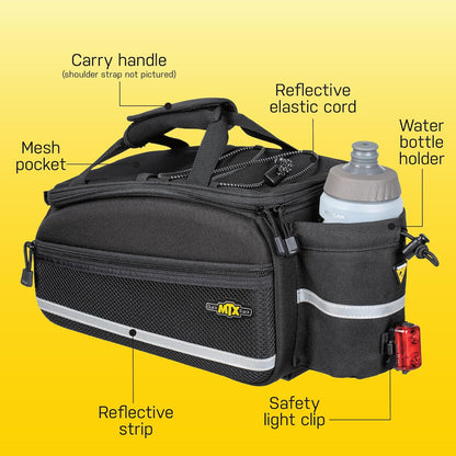 Topeak MTX - Bolsa para maletero EX, color negro, talla única