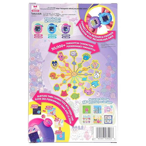 TAMAGOTCHI - Mascota Virtual Paradise, Pantalla a Color, 50,000 Personajes | Pantalla a color, rueda de zoom ergonómica, +50,000 personajes, minijuegos, función niñera virtual, conectividad con amigos