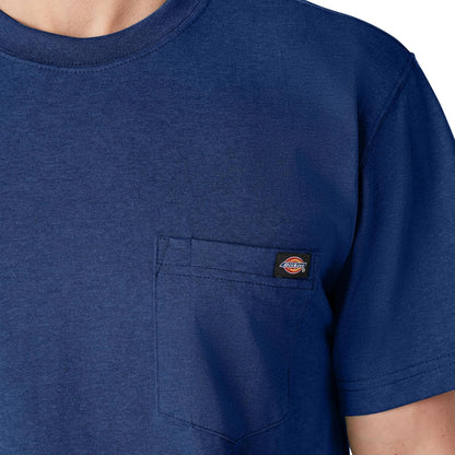 Dickies Men's Tall Short Sleeve Heavyweight Heathered Crew Neck Tee Big