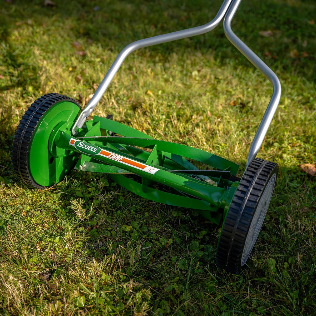 Scotts Outdoor Power Tools 304-14S Cortacésped de Carrete de Empuje de 5 Cuchillas de 14 Pulgadas, Color Verde