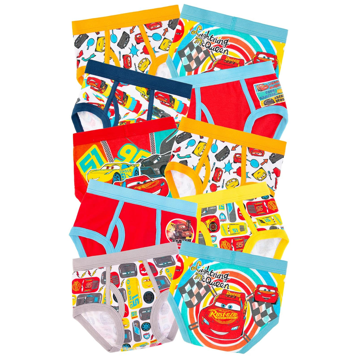 Disney Ropa Interior de Automóviles multipacks Ropa Interior para Niños