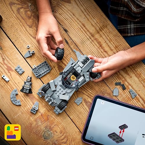 Lego DC Batman Batimóvil de Batman v Superman – Juguete – Kit de Construcción de Auto y Minifigura para Niños y Niñas Desde 9 Años – Coleccionable por el 20 Aniversario – 76331