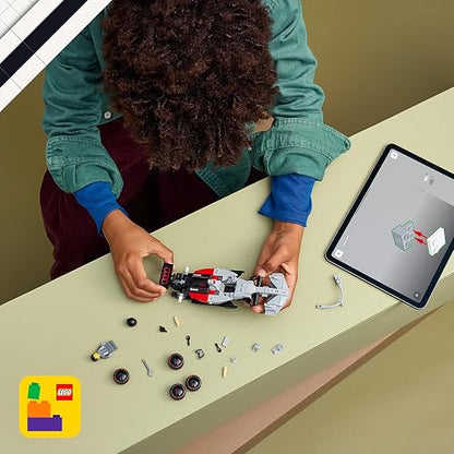 LEGO Speed Champions Auto de Carreras Audi Revolut F1 Team R26 – Set de Construcción para Niños a Partir de 10 Años – Carrocería Realista y 1 Minifigura de un Piloto – 77259