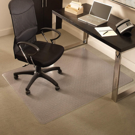 ES Robbins Everlife Alfombra de Pelo Mediano, 152 x 182 cm, Rectangular, Transparente