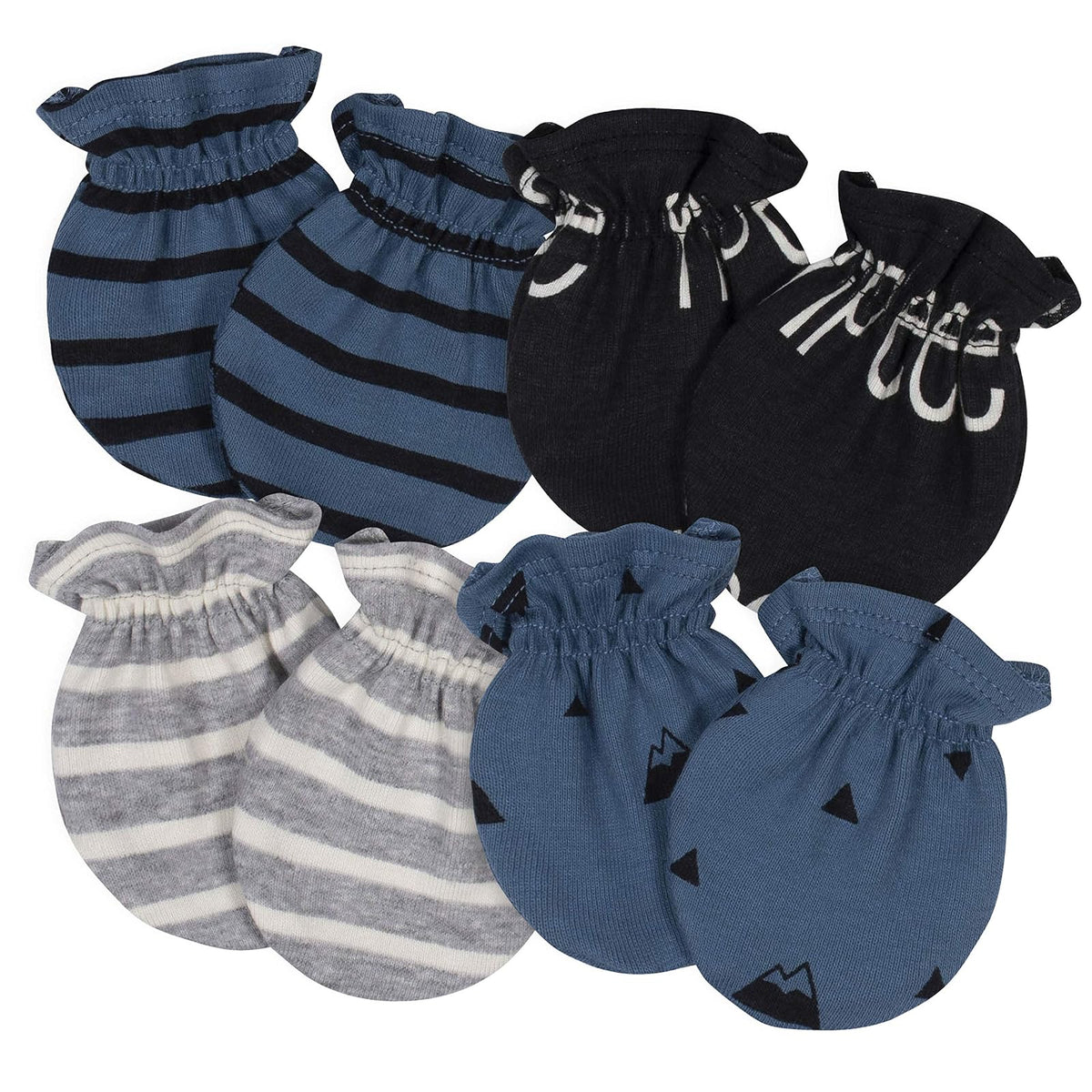 Grow by Gerber Paquete de 4 manoplas ManoplasBebé-Niños
