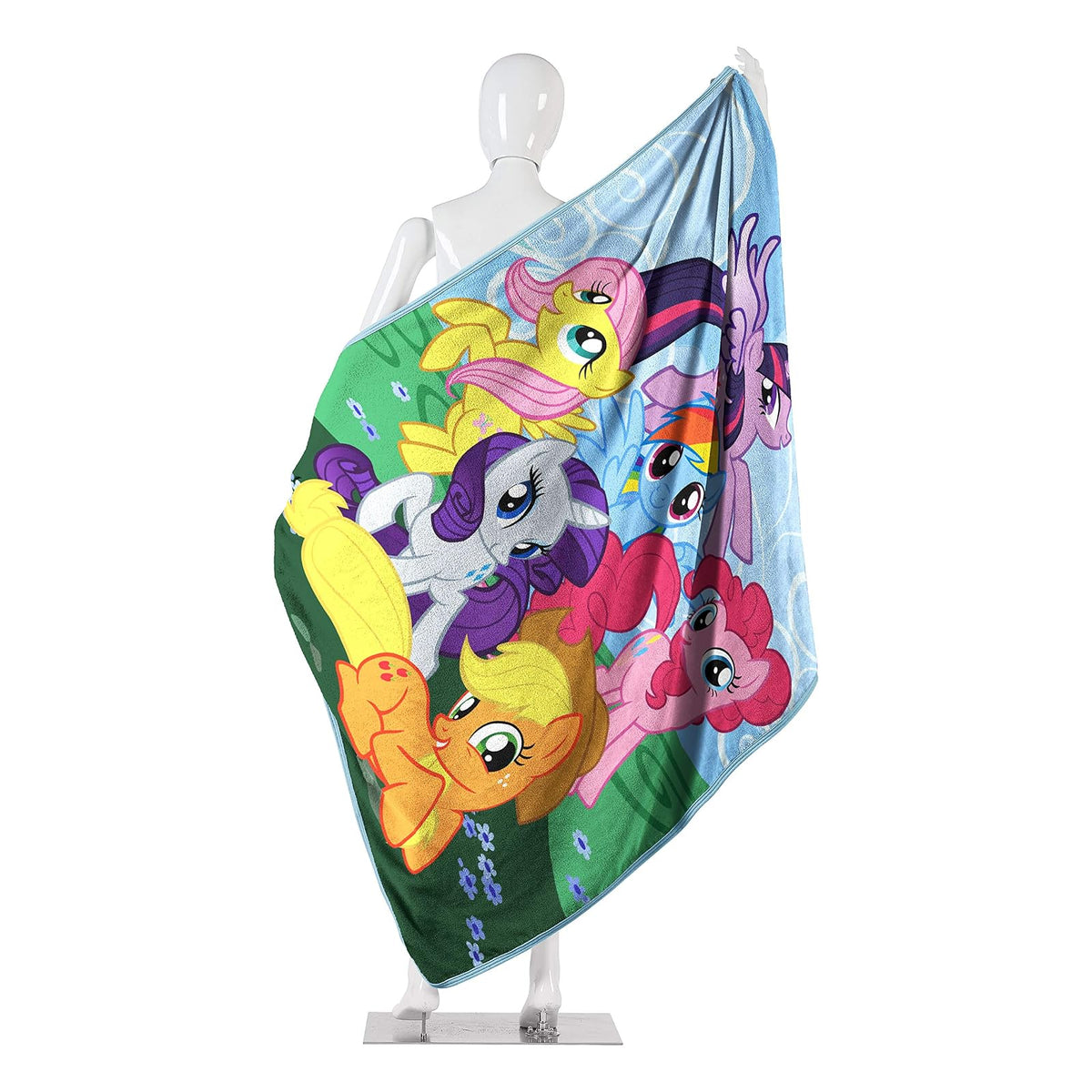 Hasbro 's My Little Pony Join The Herd - Manta Micro Raschel, 46 x 60 Pulgadas, Multicolor