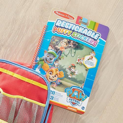 Melissa & Doug Paw Patrol Pegatinas Esponjosas Reutilizables - La Selva (28 Pegatinas Reutilizables)