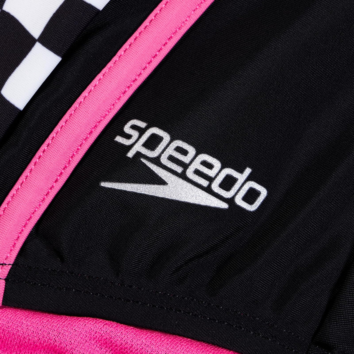 Speedo - Traje de baño de una Pieza con Correa Gruesa para niña, Estampado