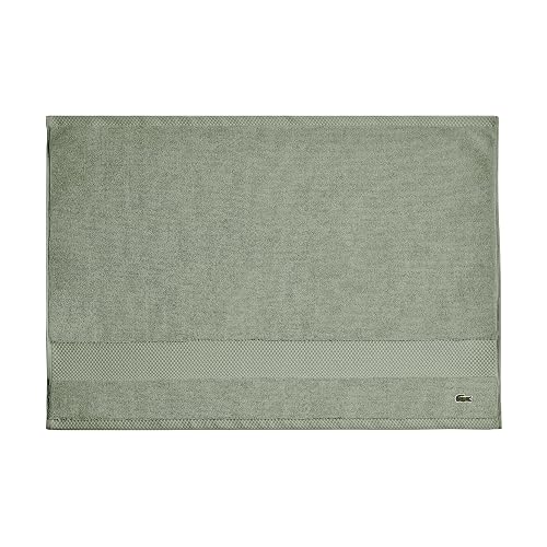 Lacoste Heritage Supima - Tapete de algodón para Tina de Aloe, 21 x 31 Pulgadas