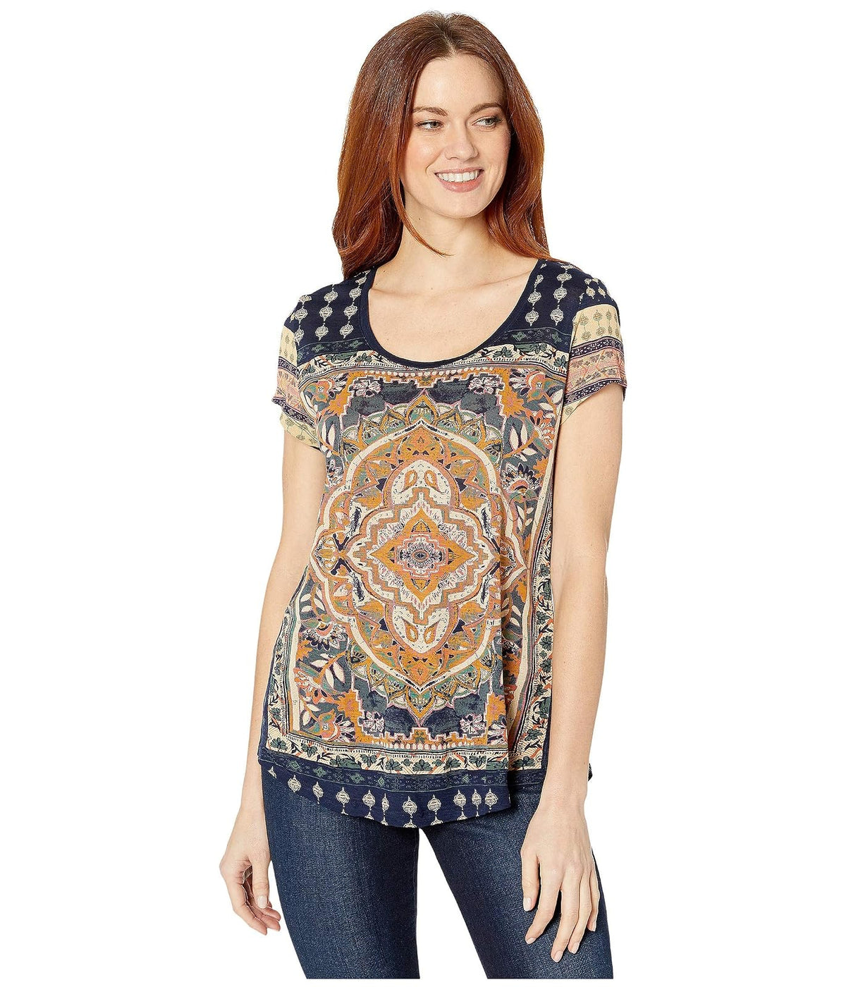Lucky Brand Women's Persian Carpet Tee