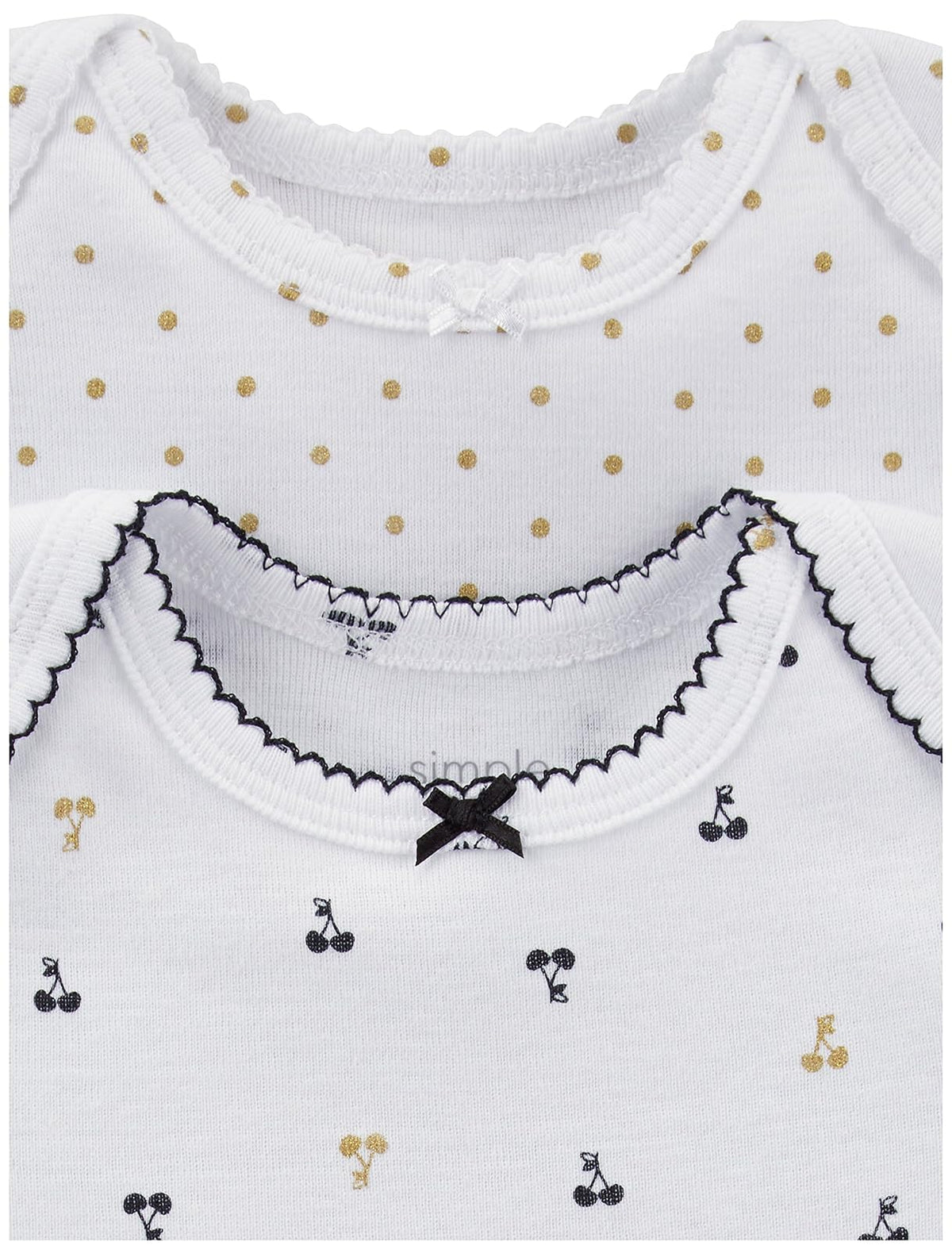Simple Joys by Carter's R600- Mameluco 5 Piezas Gris Body para Bebé-Niñas