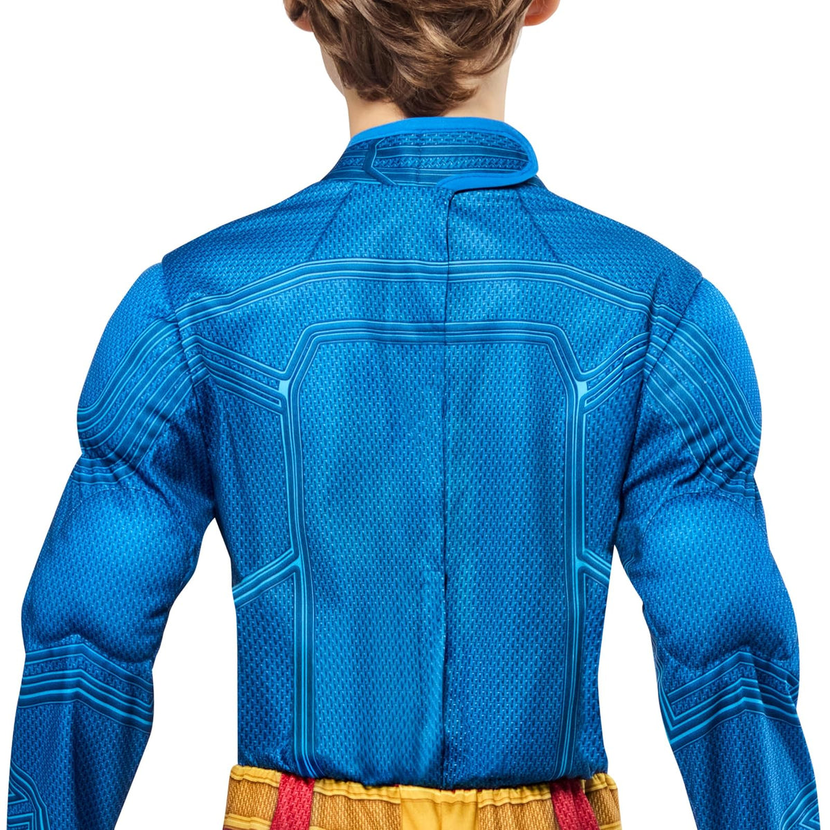 Rubies Superman Deluxe Kids Boys Costume Jumpsuit with Shoe Covers and Cape
