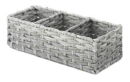 Whitmor Tank Topper Cesta, Rattique Graywash, Gris, 1, 1