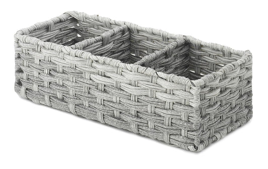 Whitmor Tank Topper Cesta, Rattique Graywash, Gris, 1, 1