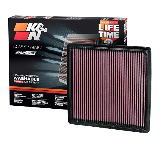 K&N Filtro de Aire de Repuesto Lavable 33-2385